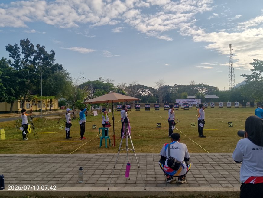 Panahan Kabupaten Sumbawa Tumpuan Harapan di PORPROV NTB 2026: Tiga Atlet Melaju ke Perempat Final Compound