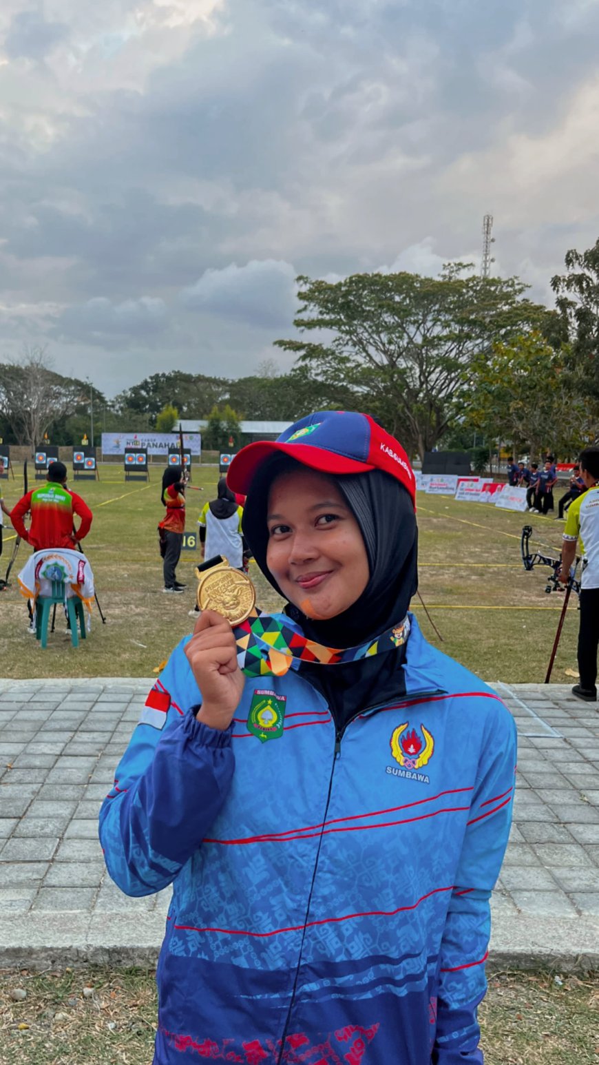 Menuju Medali Emas : Perjalanan Gemilang Cinta Sakinah Rizkilah Mahasiswa Unram di Panahan Recurve 70m Mix PORPROV NTB 2026