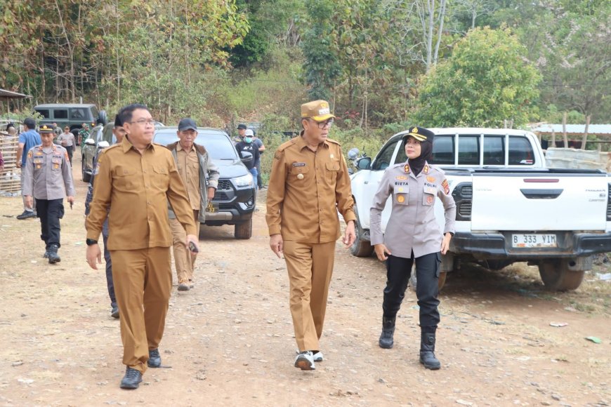 Bupati Sumbawa dan Forkopimda Tinjau Langsung Aktivitas Tambang Rakyat di Kecamatan Lantung