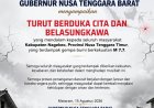 Solidaritas Antar Nusa Tenggara : Gubernur NTB Sampaikan Duka Mendalam untuk Korban Gempa M 7,7 Nagekeo