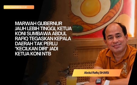Marwah Gubernur Jauh Lebih Tinggi, Ketua KONI Sumbawa Abdul Rafiq Tegaskan Kepala Daerah Tak Perlu "Kecilkan Diri" Jadi Ketua KONI NTB