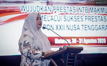 Buka Musorprov KONI NTB, Wagub Indah Tekankan Persatuan Menuju PON 2028