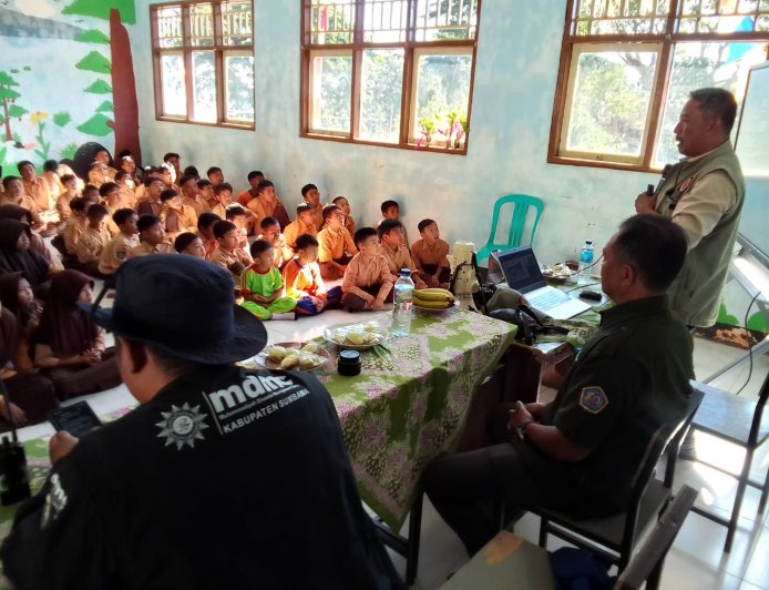 BPBD Kabupaten Sumbawa Dorong Budaya Sadar Bencana Lewat Program Mitigasi di SDN Punik