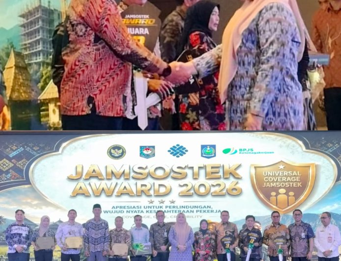 Komitmen Lindungi Pekerja Rentan, Pemkab Sumbawa Raih Juara 3 Jamsostek Award 2026