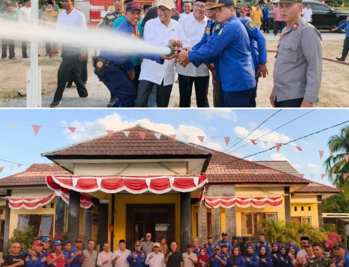 Pemkab Sumbawa Resmikan Pos Damkar Zona Moyo Hulu untuk Pangkas Waktu Tanggap Darurat
