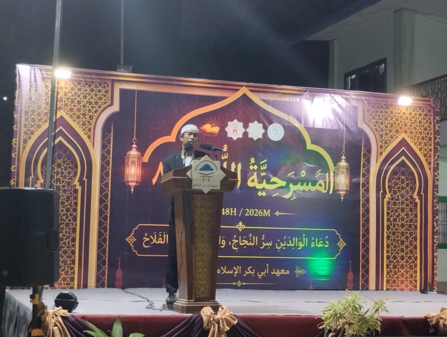 Malam Masrohiyyah Lughowi  ke 8 Ponpes Abu Bakar Al-Islami: Kobarkan Semangat Bahasa Arab dan Bekali Santri Menuju Kesuksesan