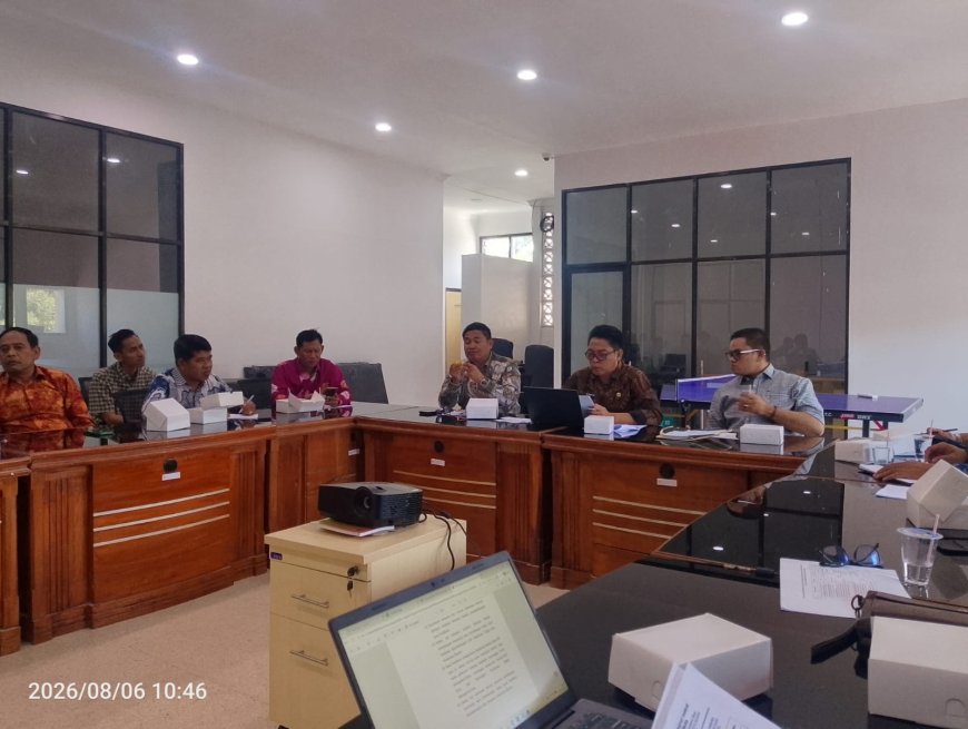 Pimpinan dan Bapemperda DPRD Kabupaten Sumbawa Sambangi Biro Hukum Setda NTB, Genjot Progres Fasilitasi 9 Ranperda