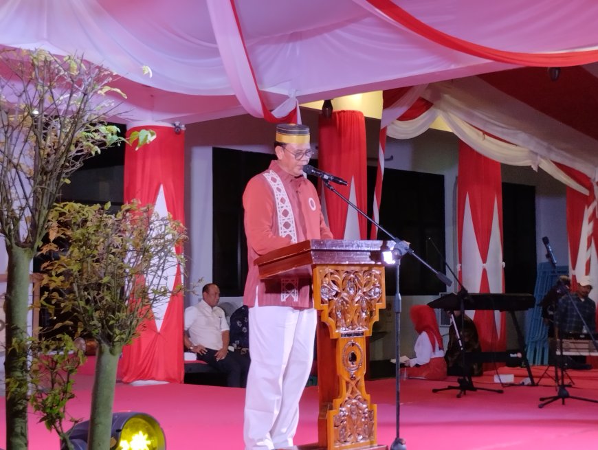 Bupati Sumbawa Ir. H. Syarafuddin Jarot Tebar Optimisme di Malam Tasyakuran HUT RI ke-81: Dari Stabilitas Fiskal hingga Investasi Rp7,6 Triliun