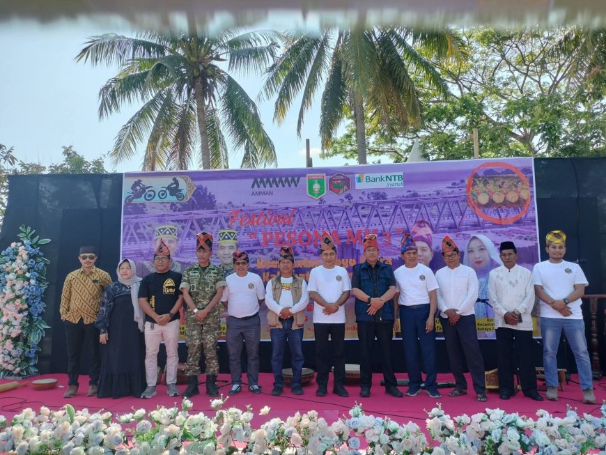 Sekda Sumbawa Buka Festival Pesona MU III, Dorong Potensi Budaya dan Ekonomi Masyarakat Moyo Utara