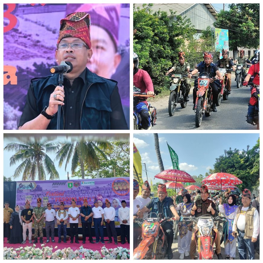 Sekda Sumbawa Buka Festival Pesona MU III, Dorong Potensi Budaya dan Ekonomi Masyarakat Moyo Utara