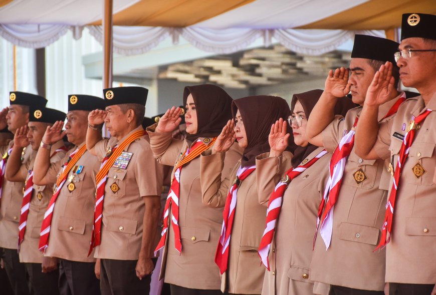 Gubernur NTB Lalu Muhammad Iqbal Ajak Pramuka Jadi Pelopor Swasembada Pangan