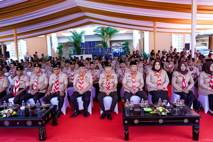 Gubernur NTB Lalu Muhammad Iqbal Ajak Pramuka Jadi Pelopor Swasembada Pangan