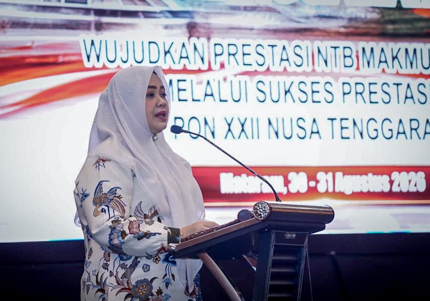 Buka Musorprov KONI NTB, Wagub Indah Tekankan Persatuan Menuju PON 2028