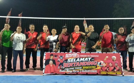 Soekarno Volly Cup Zona Barat Digelar di Alas, Abdul Rafiq: Bung Karno Bukan Hanya Milik PDI Perjuangan, Tetapi Milik Kita Semua