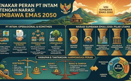 Menakar Peran PT Intam di Tengah Narasi Sumbawa Emas 2050