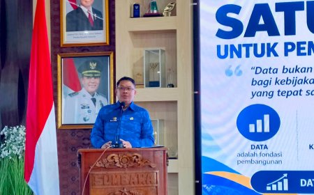 Perkuat Tata Kelola Pembangunan, Sekda Sumbawa Buka Forum Satu Data Tahun 2026