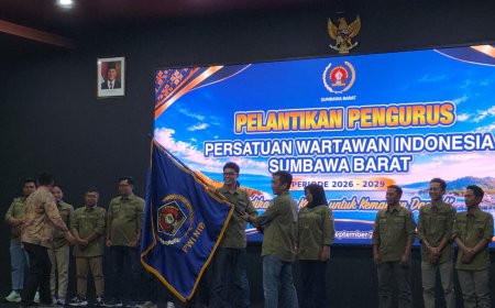 PWI KSB Periode 2026–2029 Resmi Dilantik, PWI Pusat Ingatkan Marwah Organisasi