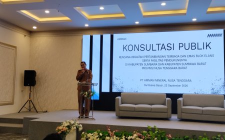 Konsultasi Publik AMDAL Pertambangan Tembaga dan Emas PT AMNT Digelar, Bupati Sumbawa Tekankan Partisipasi Masyarakat