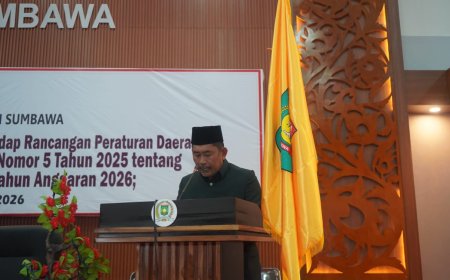 Soroti PAD  hingga Irigasi Pertanian, Fraksi NasDem Setujui Pembahasan Ranperda APBD-P Sumbawa 2026