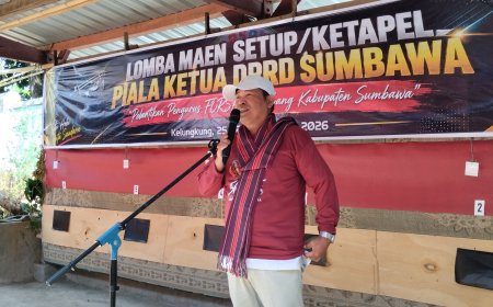 Ketua DPRD Kabupaten Sumbawa Dorong Pelestarian Olahraga Tradisional melalui Lomba Ketapel dan Pelantikan Pengurus FORSPEK Sumbawa