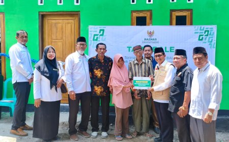 BAZNAS Kabupaten Sumbawa Resmikan BALE UMAT ke-7 di Desa Empang Bawah