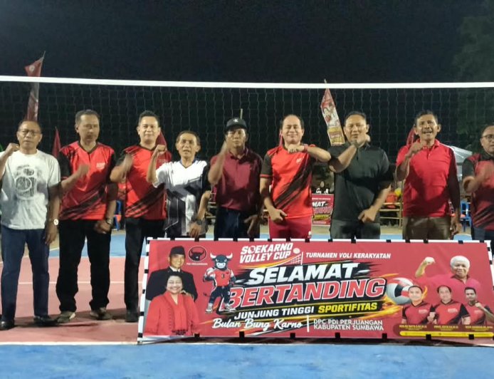 Soekarno Volly Cup Zona Barat Digelar di Alas, Abdul Rafiq: Bung Karno Bukan Hanya Milik PDI Perjuangan, Tetapi Milik Kita Semua