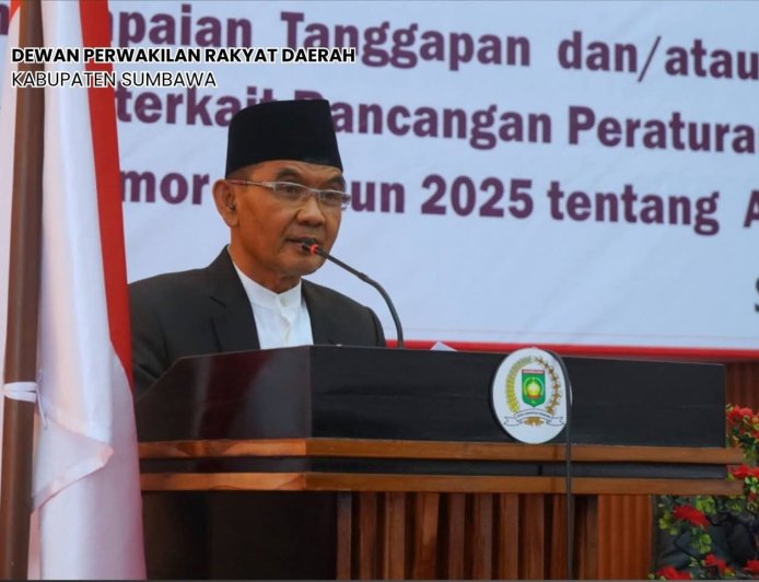 Jawab Pandangan Fraksi DPRD, Pemkab Sumbawa Pacu Pembangunan Infrastruktur dan Program Unggulan