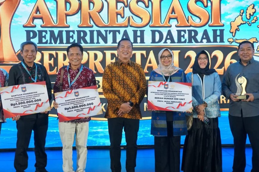NTB Raih Tiga Apresiasi Kemendagri, Kebijakan Publik Makin Berdampak