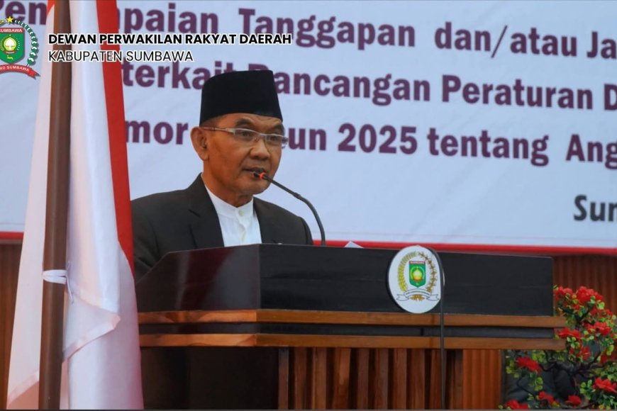 Jawab Pandangan Fraksi DPRD, Pemkab Sumbawa Pacu Pembangunan Infrastruktur dan Program Unggulan