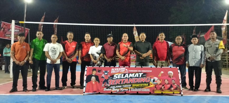 Soekarno Volly Cup Zona Barat Digelar di Alas, Abdul Rafiq: Bung Karno Bukan Hanya Milik PDI Perjuangan, Tetapi Milik Kita Semua