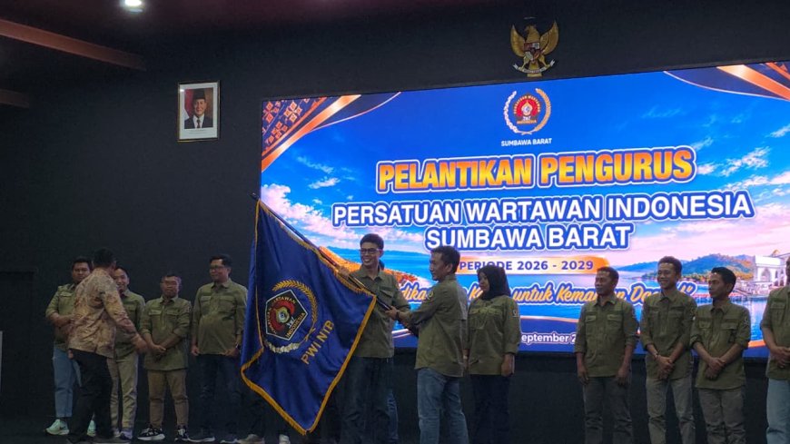 PWI KSB Periode 2026–2029 Resmi Dilantik, PWI Pusat Ingatkan Marwah Organisasi