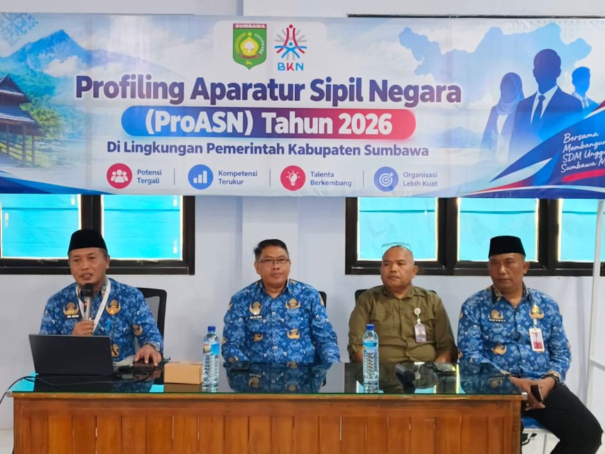 Sekda Sumbawa Berikan Arahan pada Penilaian Potensi dan Kompetensi ASN melalui ProASN