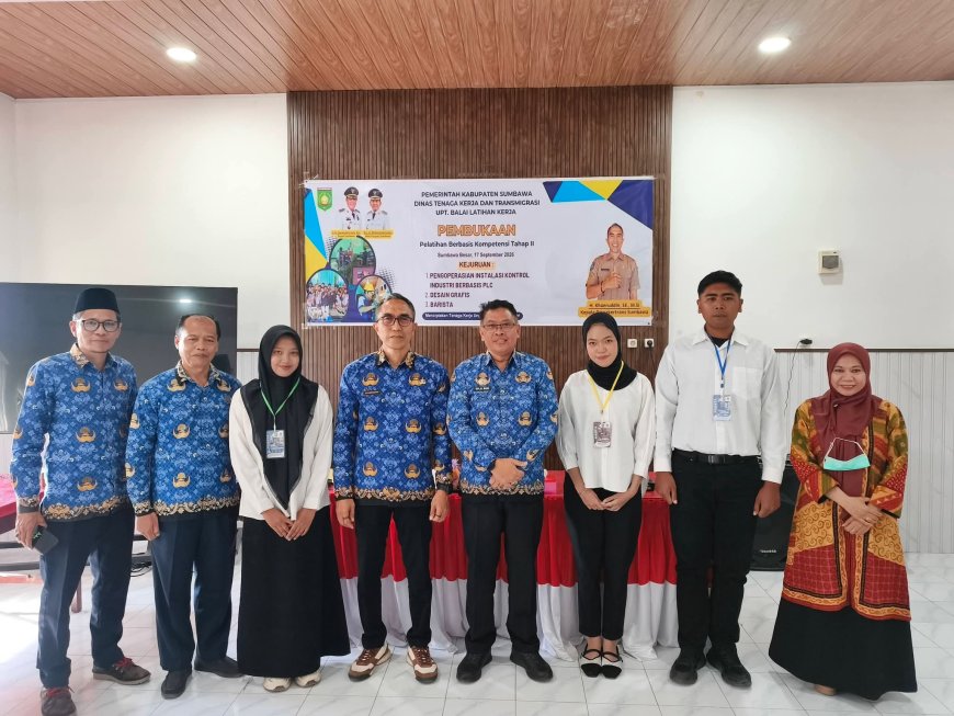 Tingkatkan Kualitas SDM, Sekda Sumbawa Buka Pelatihan Berbasis Kompetensi Tahap II 2026