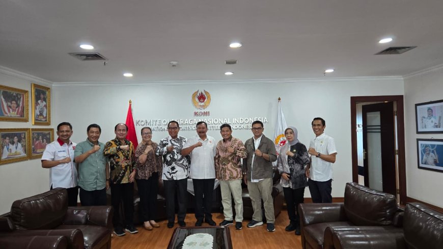 KONI Sumbawa Bersama DPRD Dorong Sumbawa Jadi Tuan Rumah PON XXII 2028