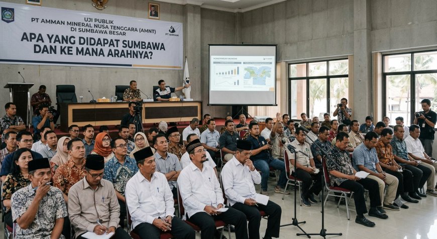 Uji Publik PT AMNT di Sumbawa Besar: Apa yang Didapat Sumbawa dan Ke Mana Arahnya?