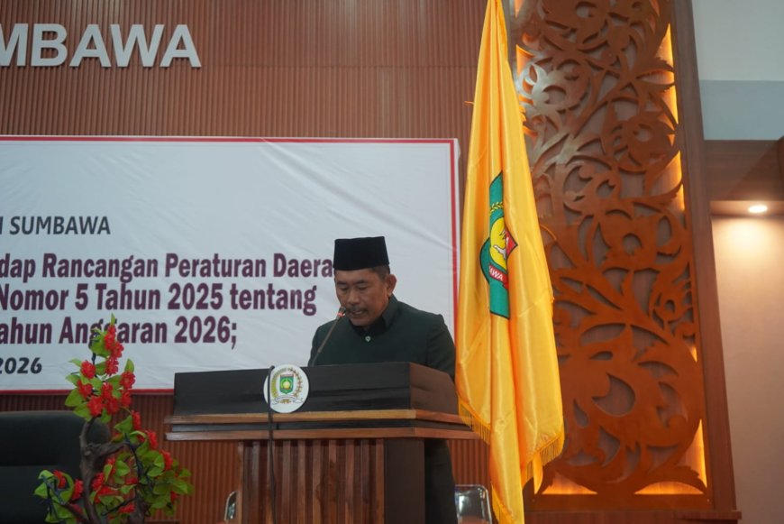 Soroti PAD  hingga Irigasi Pertanian, Fraksi NasDem Setujui Pembahasan Ranperda APBD-P Sumbawa 2026