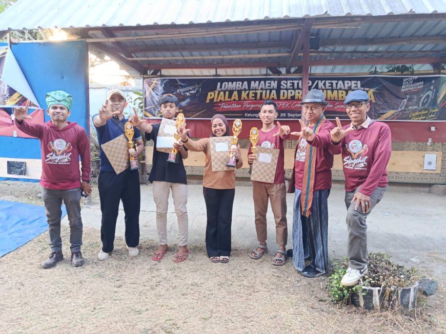 Sukses Digelar Selama Dua Hari, Lomba Ketapel Piala Ketua DPRD Sumbawa Lahirkan Juara Baru