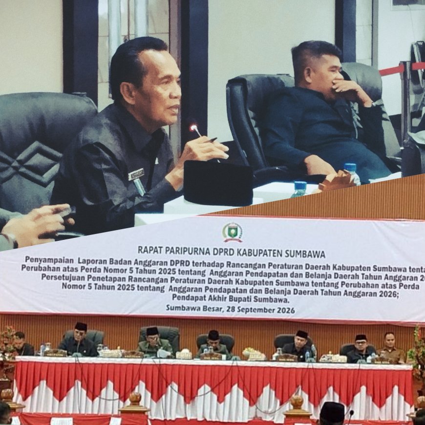 Soroti Gudang Hasil Panen Penuh, Fraksi DP3P  Minta Pemkab Sumbawa Bangun Gudang Gabah dan Percepat Distribusi