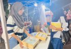 Tak Hanya Jago di Lapangan, Mahasiswa Tambang UTS Unjuk Jiwa Wirausaha  di Car Free Night  Sumbawa.