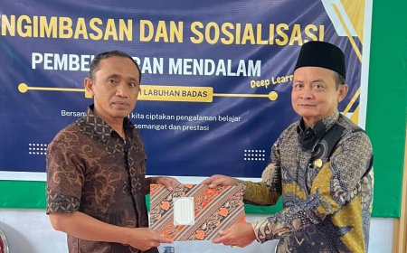 Pucuk Pimpinan SMPN 1 Labuhan Badas Berganti, Ridwan Ariyanto Gantikan Punijan
