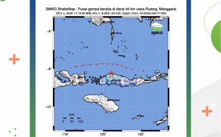 Gempa Sumba Barat Daya Tak Berpotensi Tsunami, BMKG Imbau Warga Waspadai Bangunan Retak