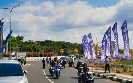 Hari Pertama MotoGP Mandalika 2026, Lalu Lintas Kondusif, Petugas Siaga di Jalur Menuju Sirkuit