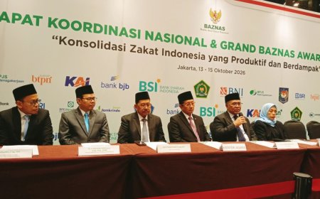 Pimpinan BAZNAS Kabupaten Sumbawa Ikuti Rakornas BAZNAS 2026 Di Jakarta, Perkuat Sinergi Dan Konsolidasi Zakat Nasional