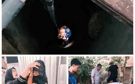 Aksi Cepat Damkartan Sumbawa Selamatkan Balita yang Terjatuh ke Sumur Tua 17 Meter