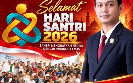 Wakil Ketua DPRD Gitta Liesbano Mengucapkan Selamat Hari Santri Nasional 2026