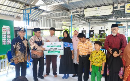 BAZNAS Sumbawa Salurkan Dana ZIS melalui Program Sumbawa Cerdas untuk 232 Penerima Manfaat di Kecamatan Utan
