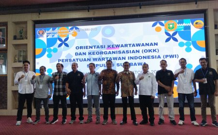 Wabup Sumbawa Buka OKK PWI Se Pulau Sumbawa , Tekankan Sinergi Pemerintah–Pers untuk Perkuat Pembangunan dan NKRI