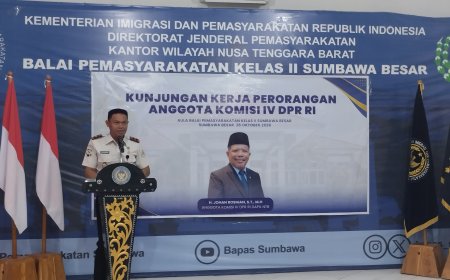 Transformasi Pemasyarakatan: Kepala Bapas Sumbawa Dorong Kolaborasi Lintas Sektoral Hapus Stigma Negatif dan Jadikan Warga Binaan "Mitra"