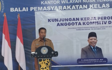 Dinsos Sumbawa Sinergi Bersama Bapas Kelas II Sumbawa Besar,  UTS dan DPR RI Dorong Pemberdayaan Ekonomi dan Pengentasan Stigma Eks Warga Binaan