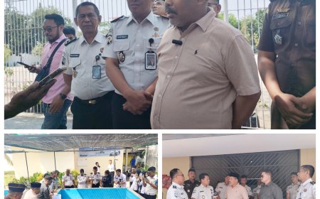 Dukung Ketahanan Pangan & Pembinaan Humanis, Johan Rosihan Tinjau Lapas Kelas IIA Sumbawa Besar